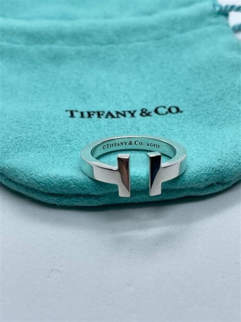 tiffany t square ring replica|tiffany t square ring silver.